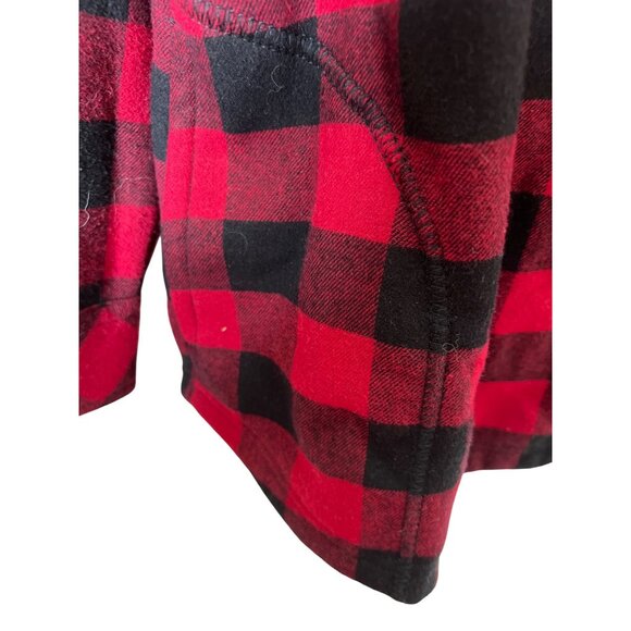 Orvis Snap Up Shirt Jacket Size XL Men's Long‎ Sleeve Buffalo Plaid Red Black - Picture 6 of 6